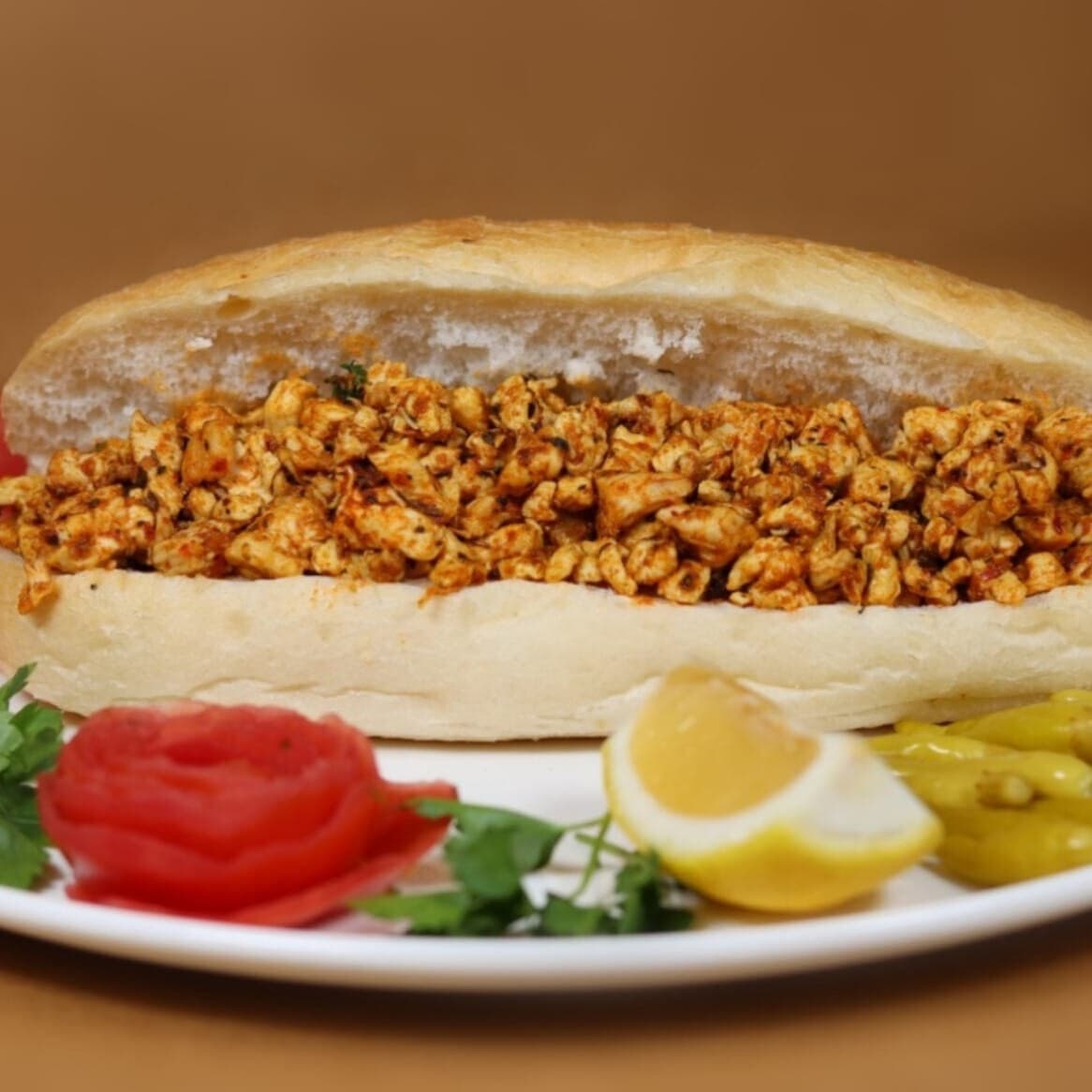 Tam Ekmek Arası Tavuk Tantuni