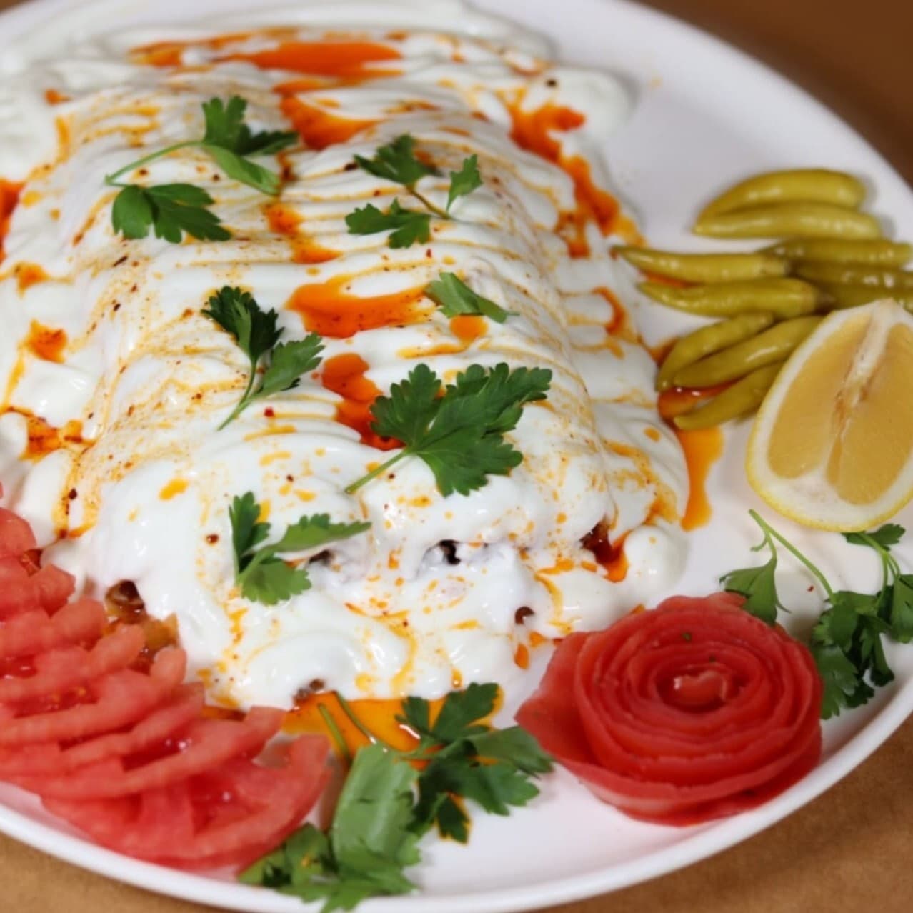 Yoğurtlu Et Tantuni